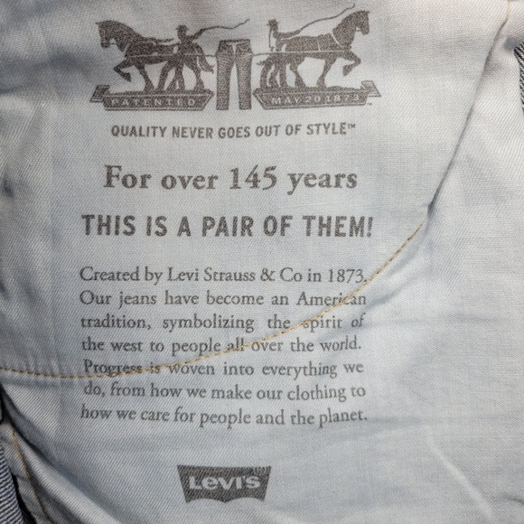 Levis 550 Relaxed Fit Tapered Leg Mens Blue Denim Jeans 36x32 005504886 - Picture 9 of 16